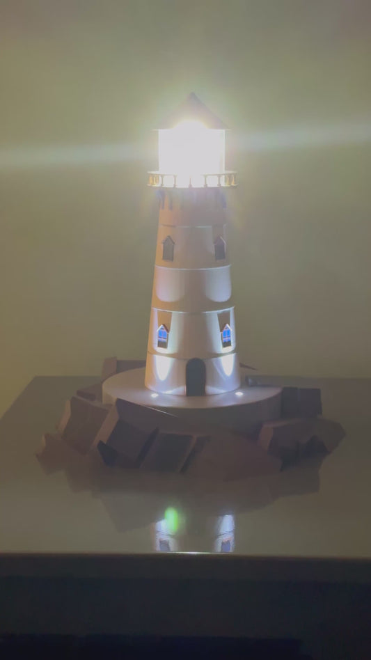 Motorized Model Lighthouse